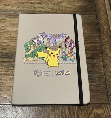 Pokemon x Natural History Museum Limited Edition Pikachu Notebook - UK Exclusive