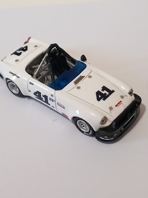 SCCA HUFFAKER MGB, WHITE METAL & RESIN KIT, 1/43 SCALE