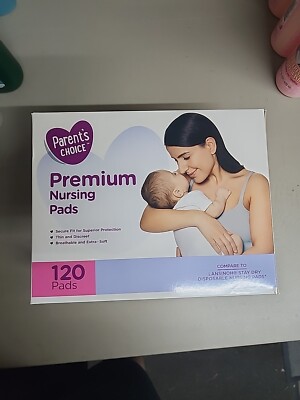 Parent's Choice Premium Nursing Pads, 120 Box But Has 82 Count Left