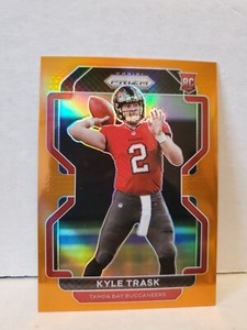 Kyle Trask 2021 Panini Prizm #339 Orange Prizm /249 SP Rookie