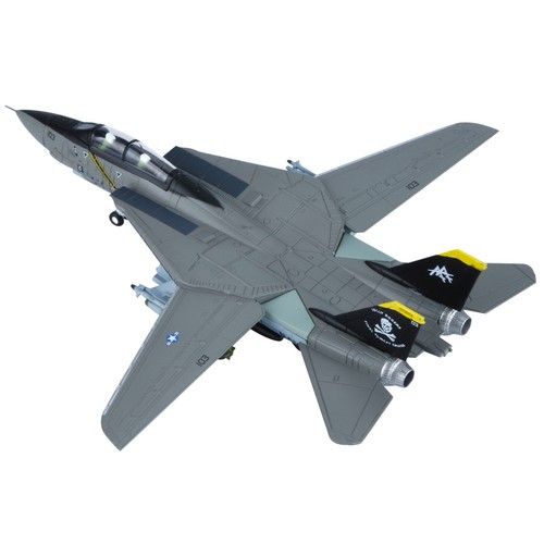 1100 F-14 Tomcat US Diecast Fighter Simulation Alloy Aircraft Airplane Model - Picture 14 of 20