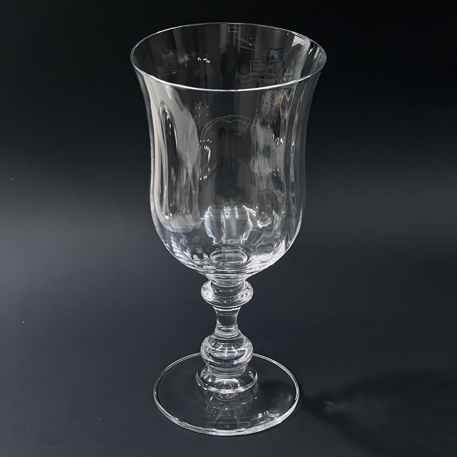 Mikasa Crystal FRENCH COUNTRYSIDE Optic Iced Tea Glass 7 7/8" eBay