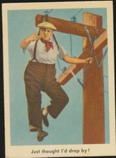 1959 Fleer Three Stooges Trading Cards 14