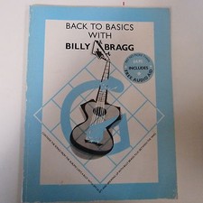 guitare Back to the Basics avec BILLY BRAGG ,pas de audio aide, 1985