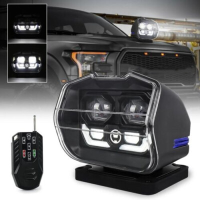 LED-Scheinwerfer 360° drehbar drahtlose Fernbedienung für Off Road Truck Yacht