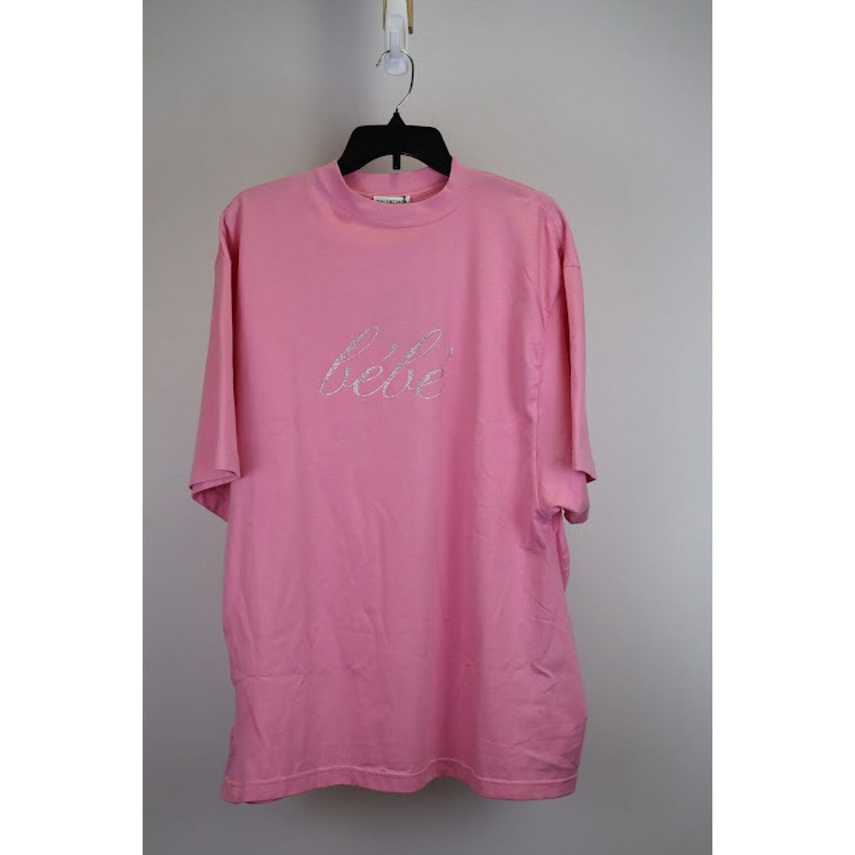 Balenciaga Worn Out T-Shirt BEBE Vintage T-Shirt in Pink BNWT