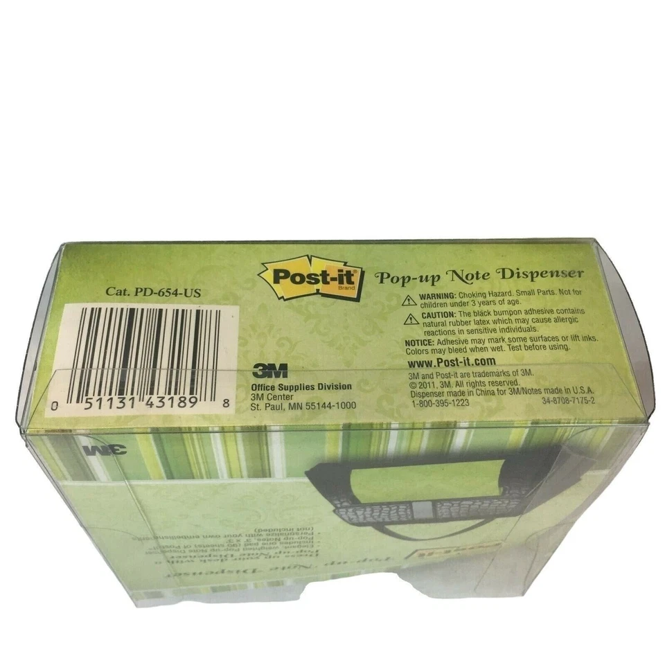 Post-it Pop Up Note Dispenser - Black Purse   (1 free post-it pad) - Image 3 of 4