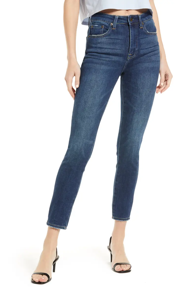 Pistola Women's Size 26 High Rise Skinny Aline Blue Denim Jeans, NWT