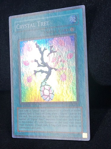 3 x YuGiOh Crystal Tree - DP07-EN020 - Super Rare - 1st Edition LP - Picture 8 of 14