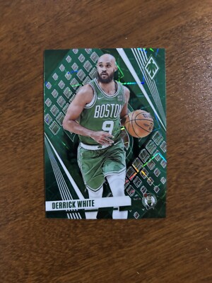   Derrick White 2023-24 Panini Phoenix #78 Green Laser /175 COLOR MATCH Celtics