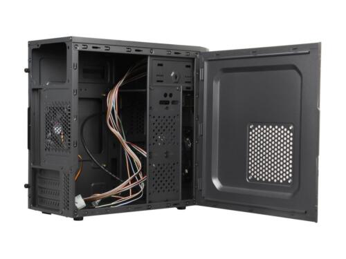 DIYPC MA08-BK Black SECC Micro ATX Mini Tower Computer Case - Picture 6 of 12