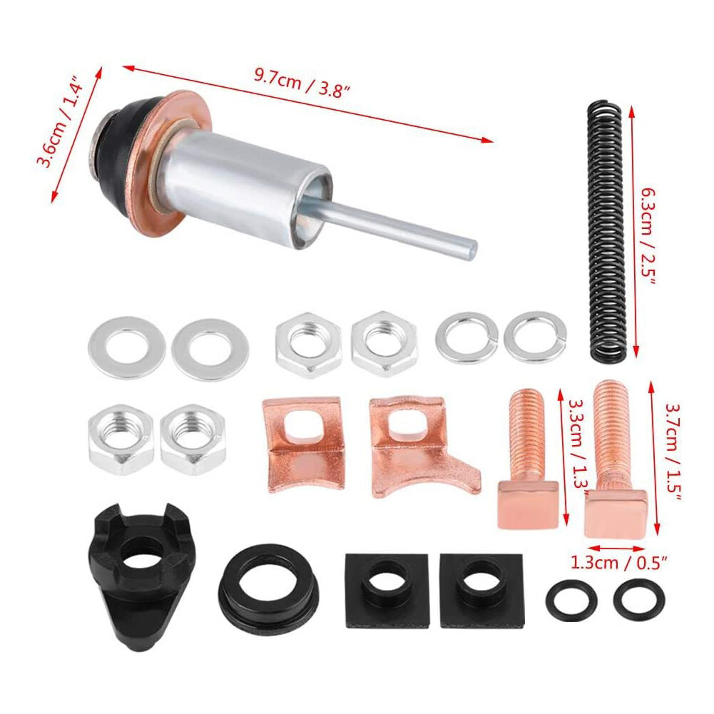 Starter Motor Solenoid Repair Fix Kit For Land Rover Discovery Defender
