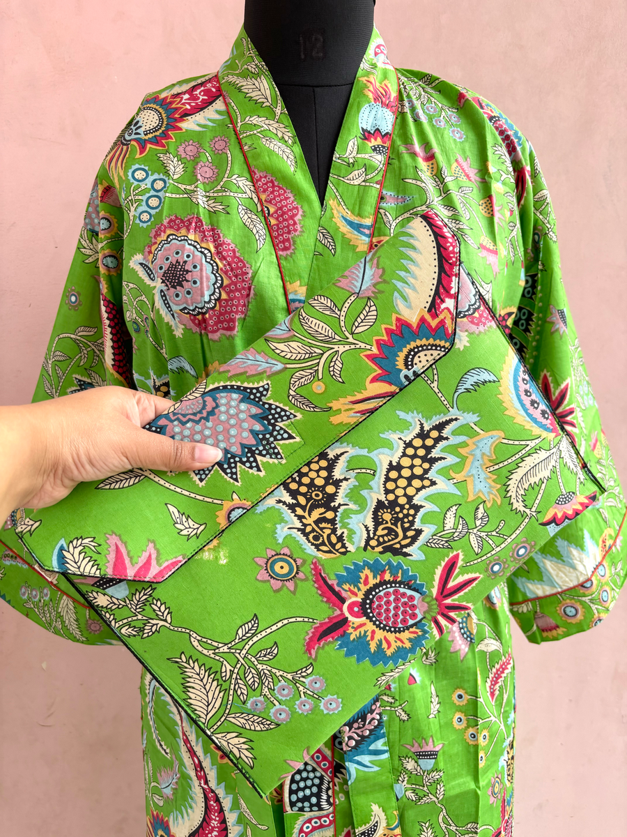 green cotton dressing gown Buy Sage Green Stripe Cotton Towelling Dressing Gown from Next Republic of  Moldova