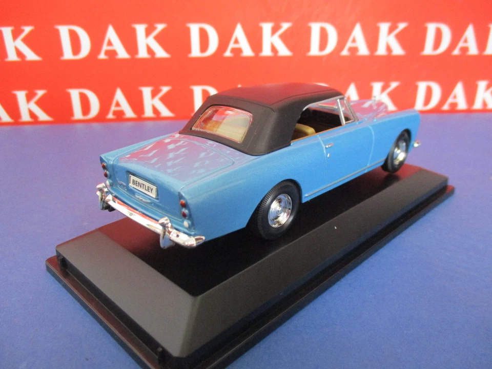 Die cast 1/43 Modellino Auto Bentley S2 Continental with Roof Top 1961 Signature - Immagine 3 di 4