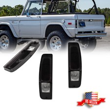 Tail Light Smoke Lenses Set Lens Only For 1967-1972 Ford Truck F100250350 E100