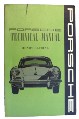 PORSCHE TECHNICAL MANUAL（ポルシェテクニカルマニュアル） Vtg Porsche TECHNICAL MANUAL Book Henry Elfrink 356 Coupe 1963