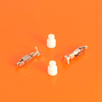 Buchse + Stecker 2-polig Reparatursatz 1J0973702 1J0973802 für VW AUDI MT Crimp