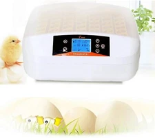 41 Eggs Incubator Automatic Egg Turning Smart Temperature Control Hatching Tool
