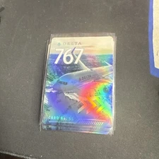 Delta Air Lines Collectible Pilot’s Trading Card Boeing 767-300ER No.55 New