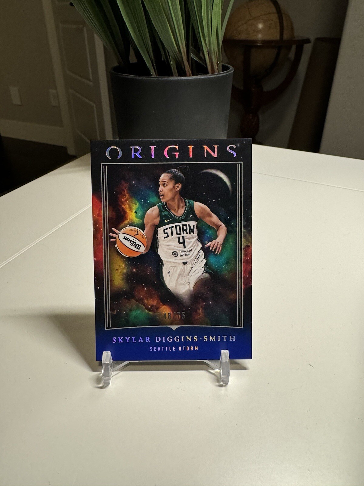 2024 Panini Origins WNBA #20 Skylar Diggins-Smith Blue 48/75