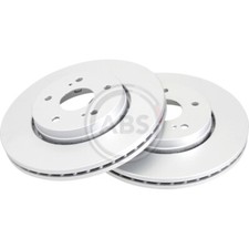 A.B.S. 2x Bremsscheibe vorne 300 belüftet für Suzuki Kizashi FR 18286
