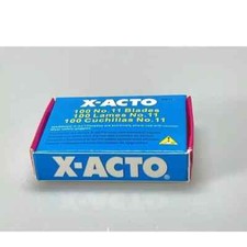 X-ACTO X611 100-Pc  No.11 Bulk Pack Blades for X-Acto Knive New