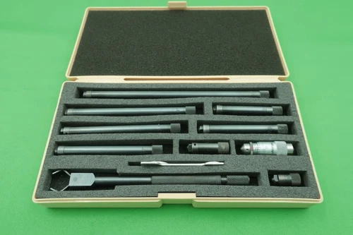 Mitutoyo 139-201 Tubular Inside Micrometer Set 1.5-12" Complete No Etchings