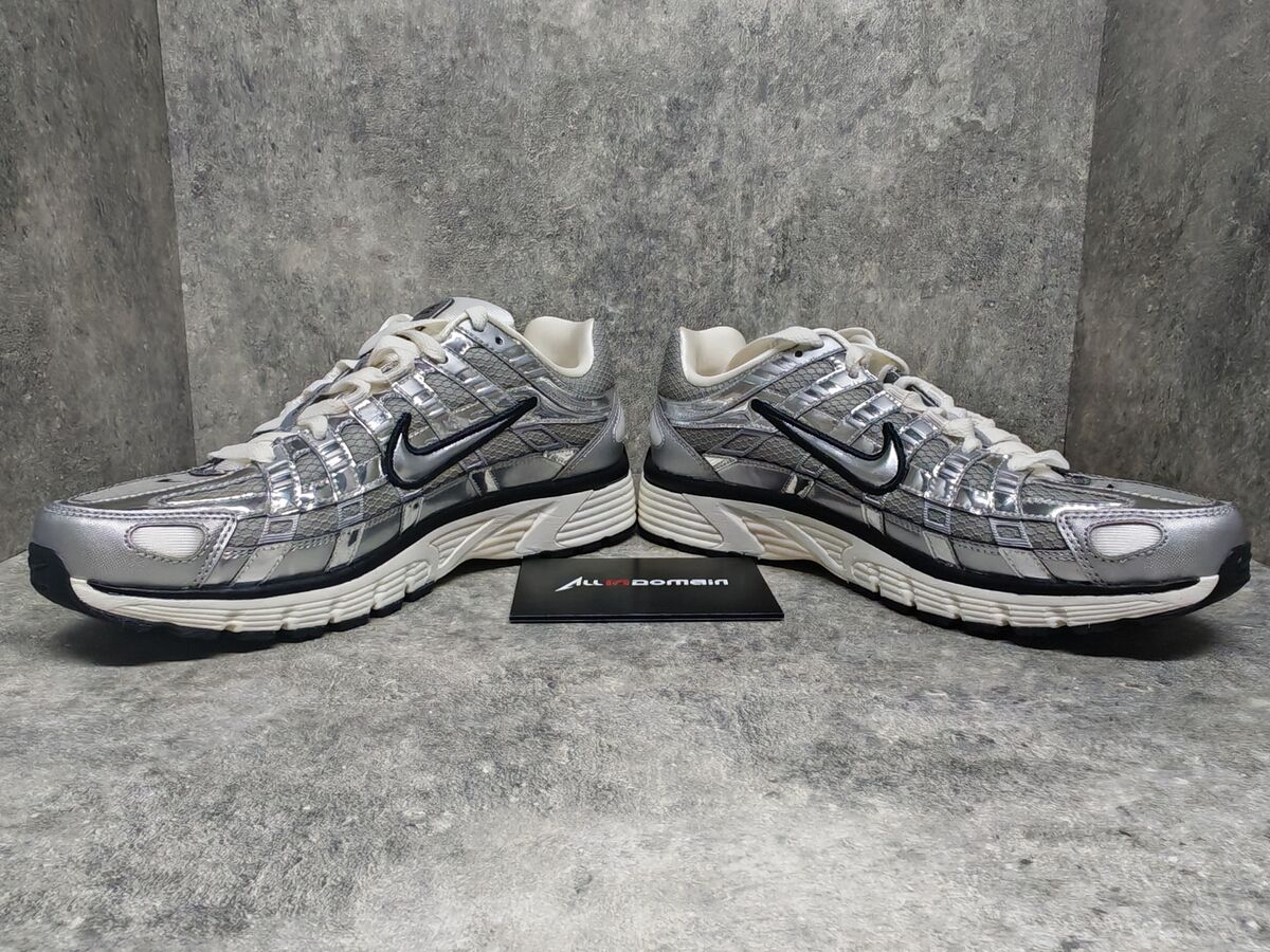 Level SS/New - Nike P-6000 Metallic Silver Men's CN0149-001 Level SS/New - Nike P-6000 Metallic Silver Men's CN0149-001