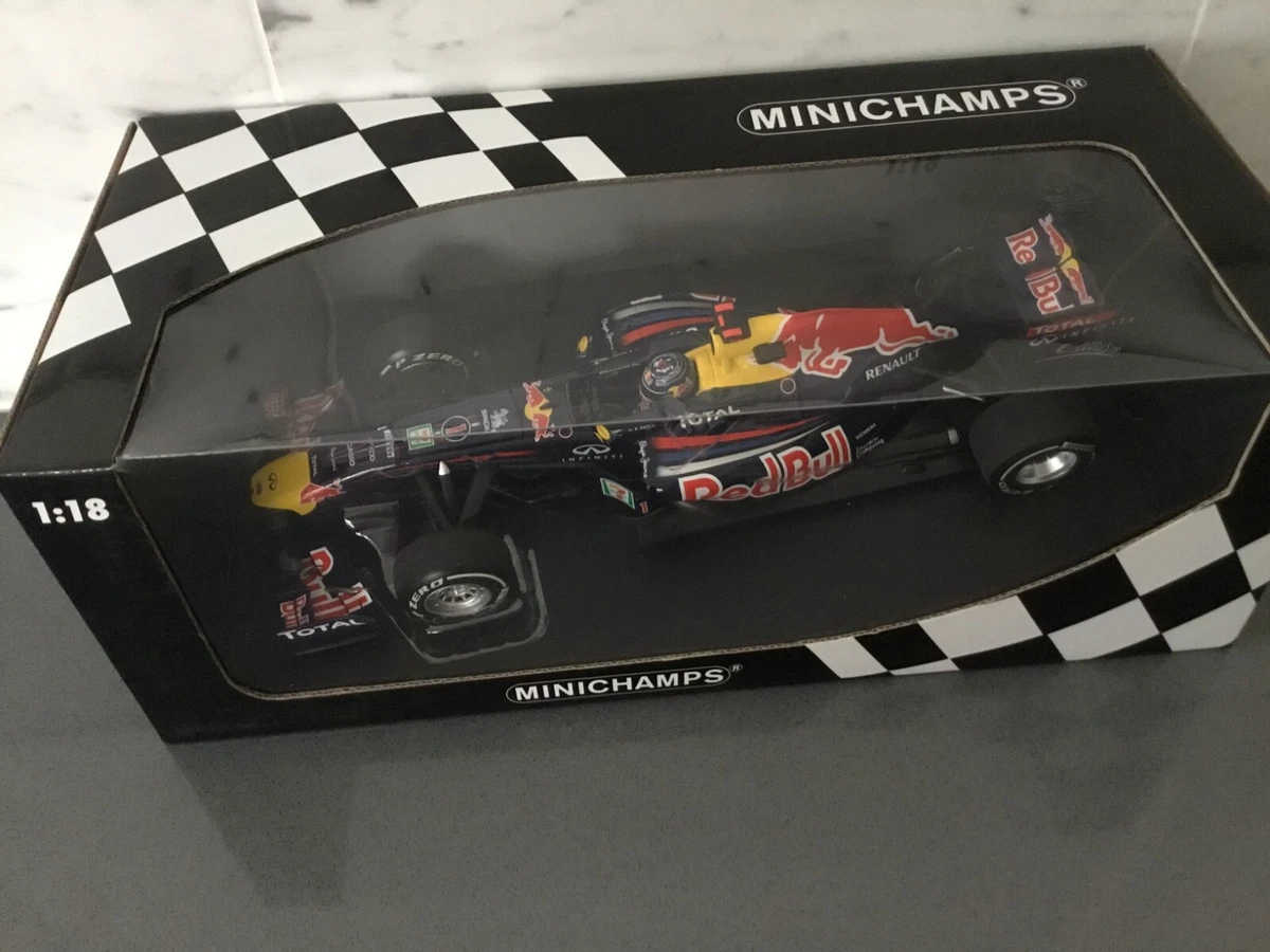 Sebastian Vettel RedBull 1:18 Scale Diecast Formula 1 Cars for