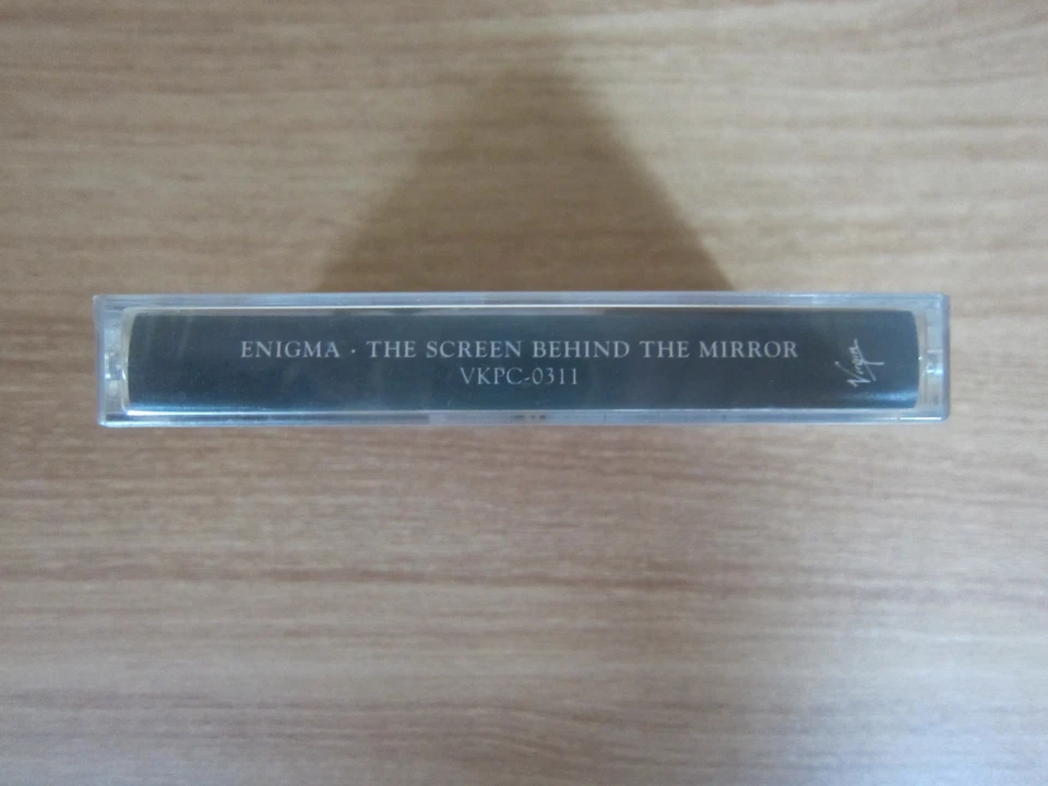 Enigma ‎– The Screen Behind The Mirror Korea Factory Sealed Cassette Tape  - Image 3 of 3