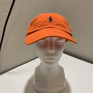 orange polo hat