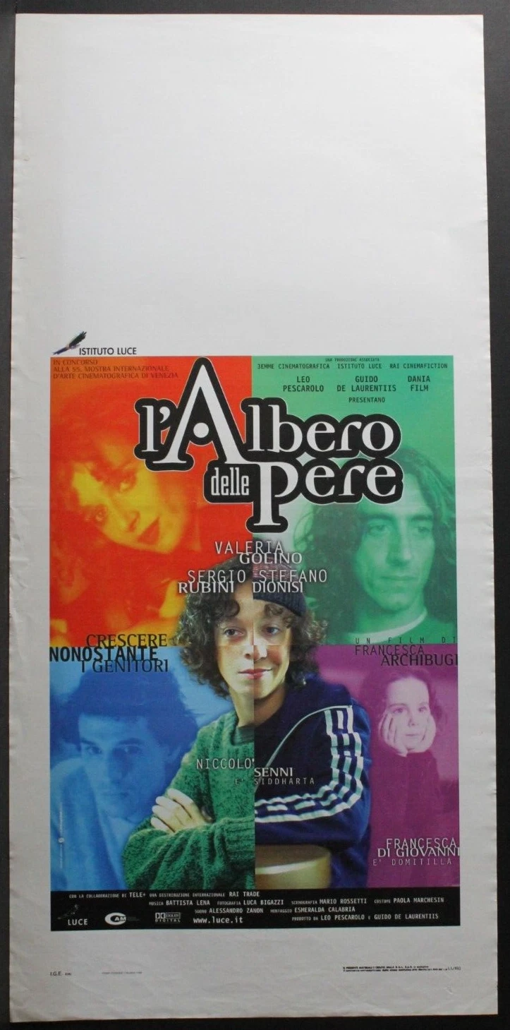 Locandina originale film L'albero delle pere (1998) - Regia di Francesca Archibugi