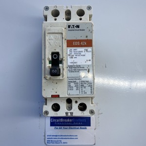 Eaton EDS2150 Circuit Breaker 150 Amp 2 Pole 240 Volt | eBay