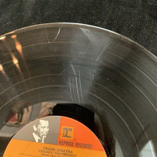 FRANK SINATRA - Trilogy: Past Present Future - REPRISE ST 3LP SET 1980 in shrink - Picture 14 of 19