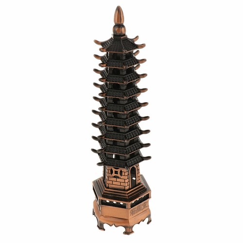 Chinese FengShui Garden Decoration Temple Wenchang Stupa Pagoda Tower Statue - Picture 10 of 26