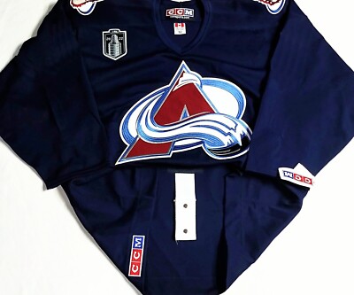 NWT-PRO-52 COLORADO AVALANCHE 2022 STANLEY CUP PATCH CCM/MASKA