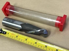 REGAL-BELOIT END MILL  1" DIA, 4.75" OAL, 2 FLUTE BALL HHS L/H 13o1 MADE IN USA