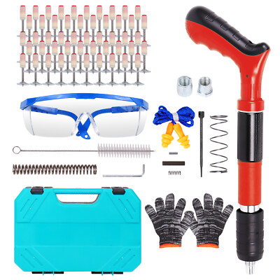 Gun Ear Protection Concrete Nail Gun Kit Manual Powder
