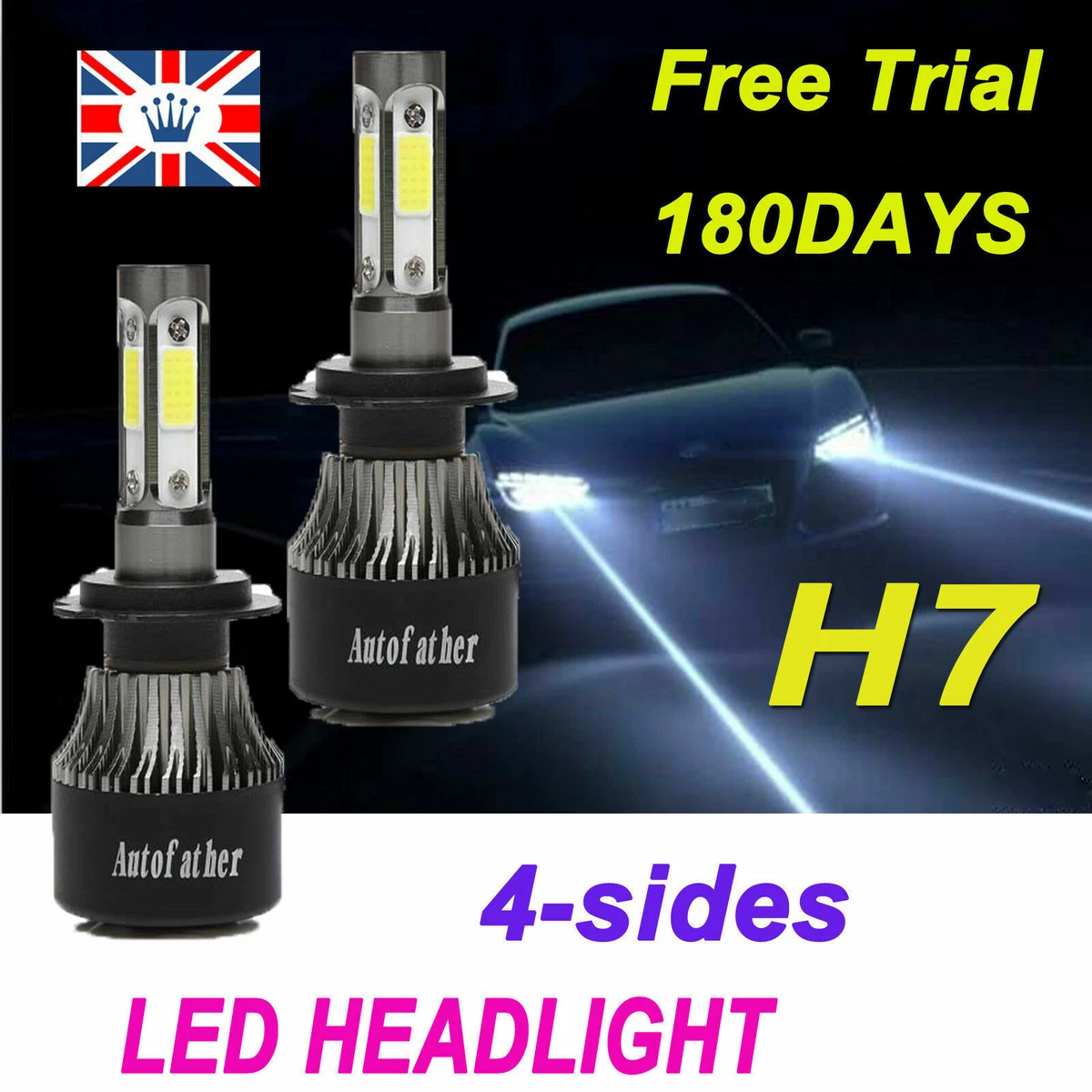 Led super bright headlights deals