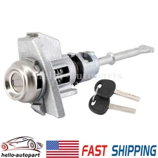 For 15-19 Hyundai Sonata Left Front Driver Door Lock Cylinder w/ Keys 81970C1A00