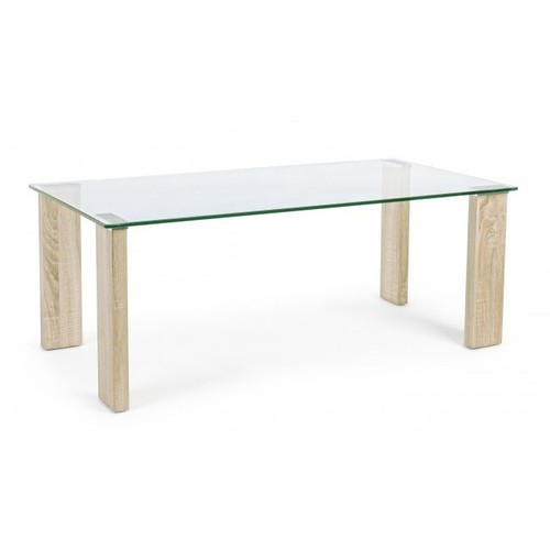 Mesa Rectangular Con Tapa De Vidrio Para Estudio Y Comedor Diseño Moderno - Imagen 5 de 14