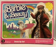 Barbie  Beauty Fashion Dress Up Play Set Colorforms 2363 1981 Incomplete