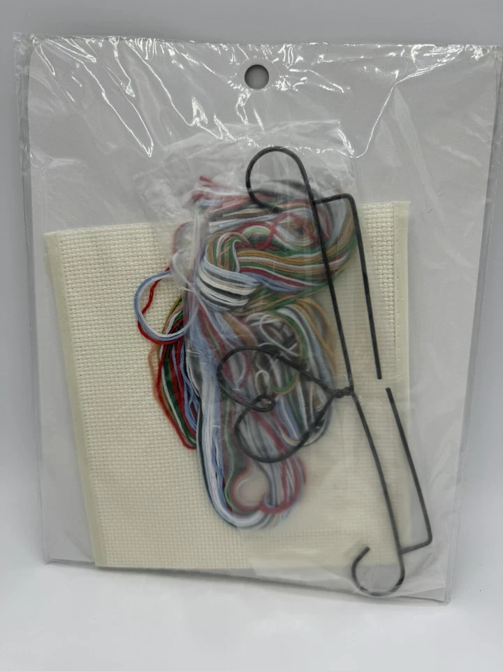 Vintage Banners Dimensions 1998 A Warm Winter Welcome Folk Art Cat Snowman 8x14” - Image 4 of 4