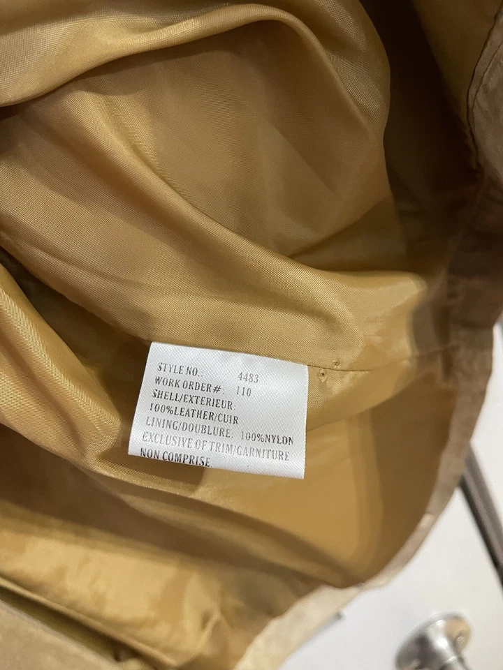 Bagatelle Women’s Leather Jacket Moto Biker Medium - Image 4 of 4