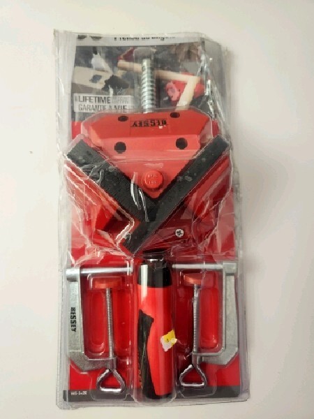 (627) Bessey WS-3+2K 90 Degree Angle Clamp for T Joints and Mitered Corners