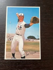 1971 Pro Stars Publications Montreal Expos 4x6 postcard - Carl Morton