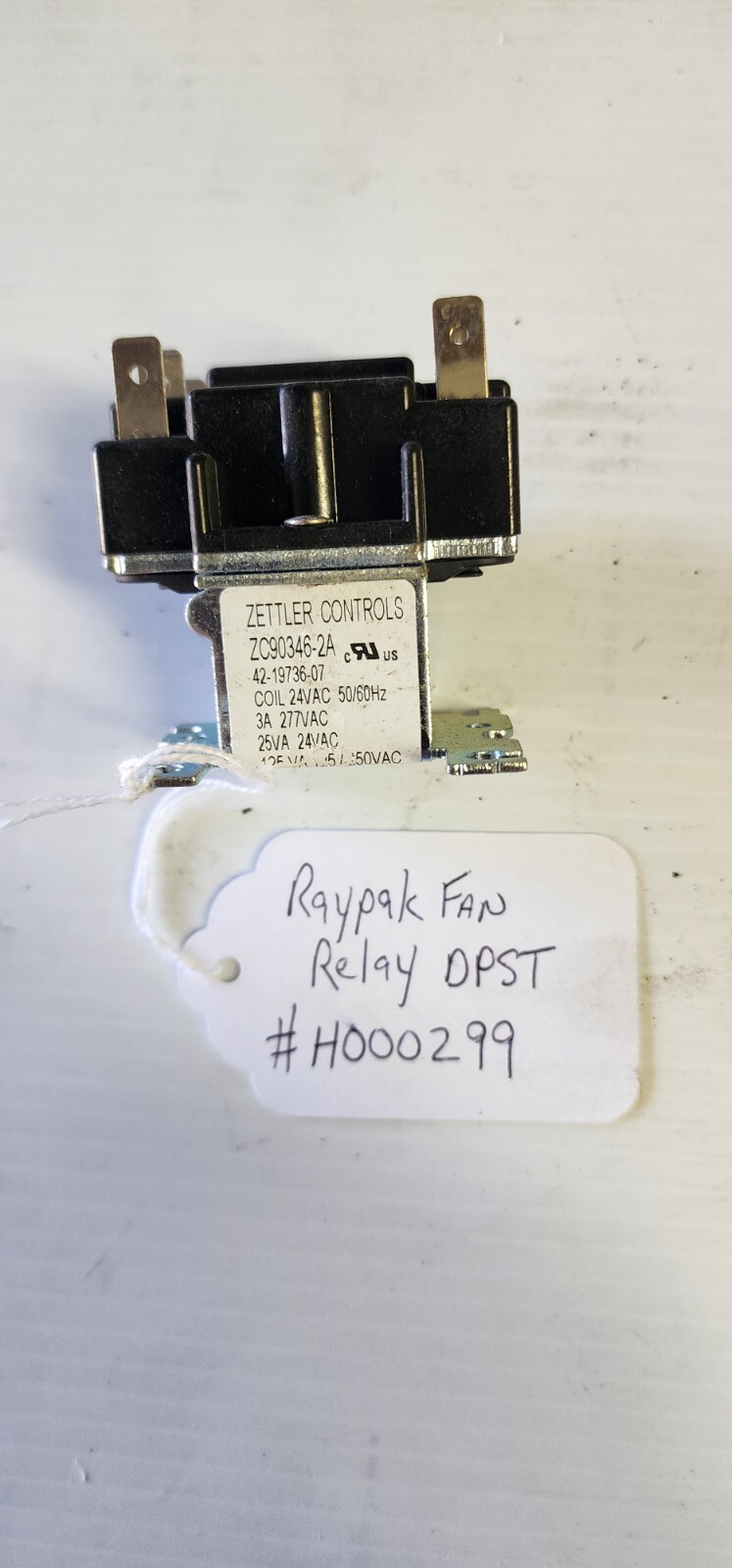 Raypak Pool Heat Pump Fan Relay H000299 eBay