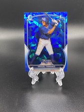 2023 Bowman Chrome 1st Sapphire Edition #BCP-179 Miguel Tamares Tampa Bay Rays