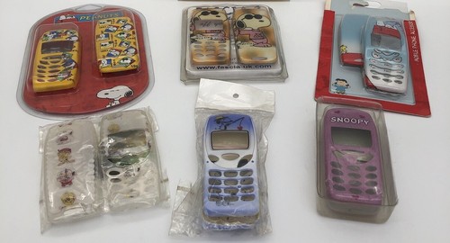 Konvolut 6 Retro Snoopy Nokia 3210/3310/3410 Handyhüllen Blenden