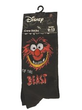 NEW  DISNEY  "MUPPETS"  CREW SOCKS  SIZE 9- 13  CHOOSE 1 or ALL  1 SHIP